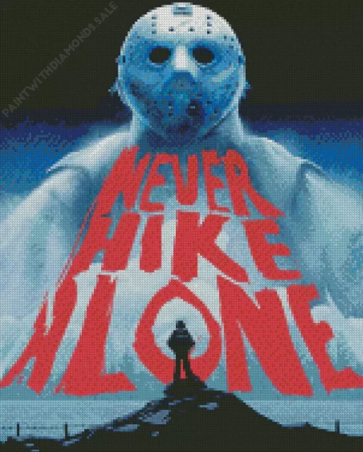 friday the 13th never hike alone Diamond Dotz