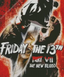 friday the 13th part vii the new blood Diamond Dotz