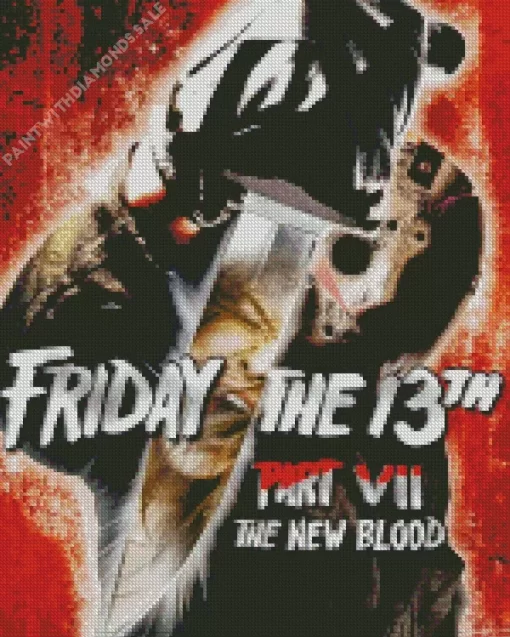 friday the 13th part vii the new blood Diamond Dotz