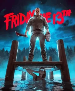 friday the 13th poster Diamond Paints