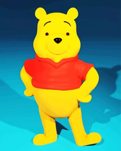 Friendly Winnie The Pooh Diamond Painting