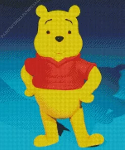 Friendly Winnie The Pooh Diamond Painting