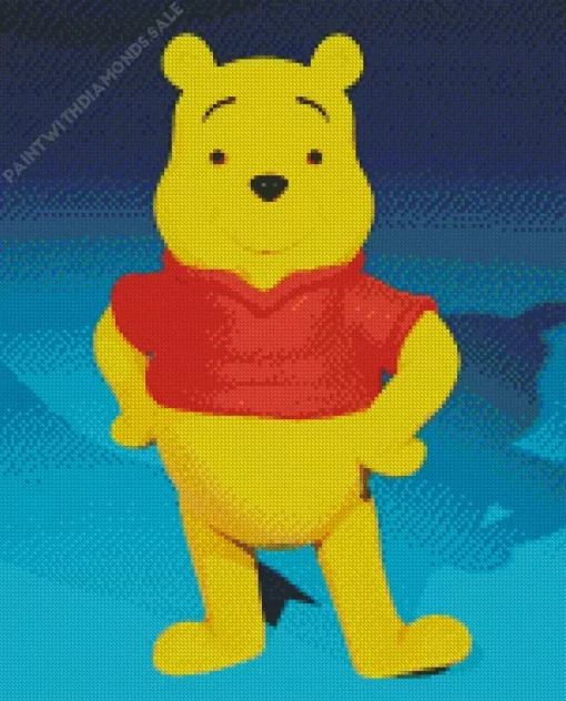 Friendly Winnie The Pooh Diamond Painting