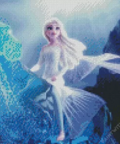 Frozen Elsa And Nokk Art Diamond Painting