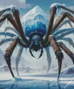 Frozen Giant Spider Diamond Painting