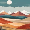 Full Moon Desert Art Diamond Painting