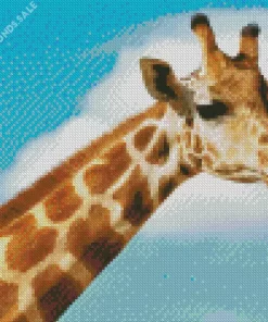 Funny Giraffe Diamond Painting