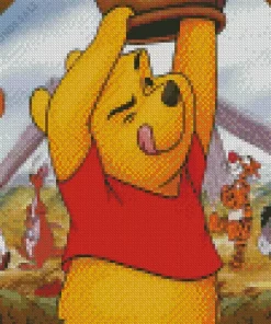 Funny Winnie The Pooh Diamond Painting