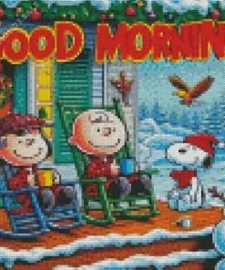 Morning Christmas Diamond Paintings