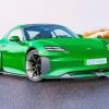 Green Porsche Diamond Painting