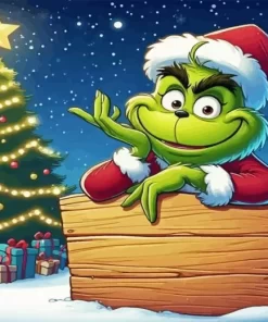 Grinch Christmas Diamond Paintings