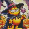 Halloween Garfield Diamond Paintings