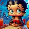 Halloween Betty Boop Diamond Paintings