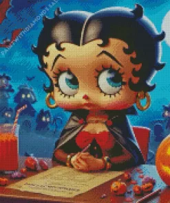 Halloween Betty Boop Diamond Paintings