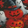 Halloween Boo Diamond Paintings