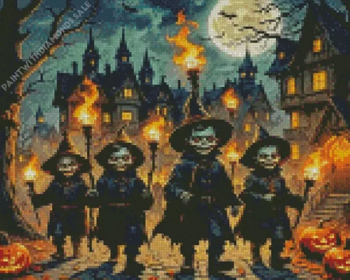 Halloween Boys Diamond Paintings