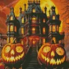 Halloween Castle Diamond Paintings