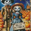 Halloween Couple Diamond Paintings