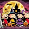 Halloween Charlie Brown And Friends Diamond Paintings