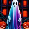 Halloween Ghost Art Diamond Paintings