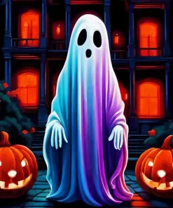 Halloween Ghost Art Diamond Paintings