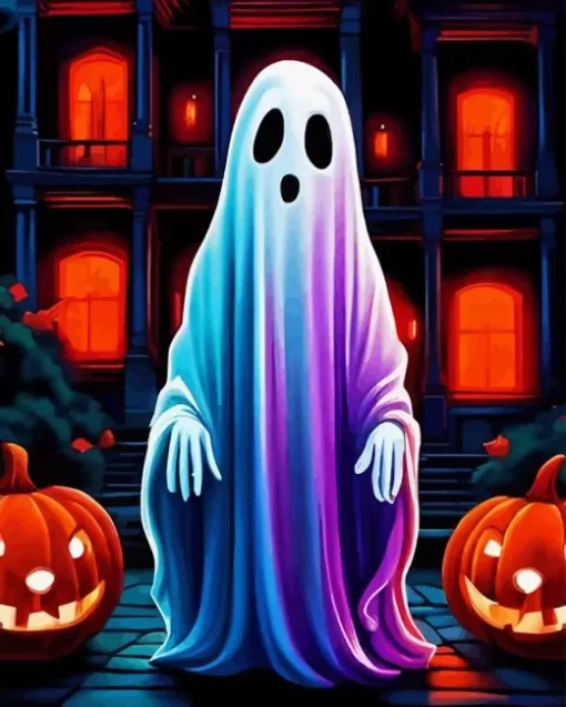 Halloween Ghost Art Diamond Paintings