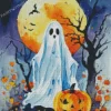 Halloween Ghost Art Diamond Paintings