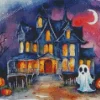 Halloween Ghost House Diamond Paintings