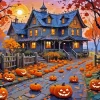 Halloween House Diamond Paintings