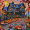 Halloween House Diamond Paintings