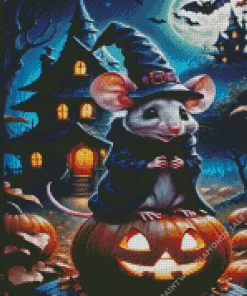 Halloween Mouse Diamond Paintings