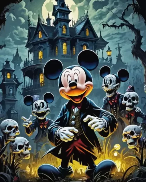 Halloween Mickey Mouse Diamond Paintings