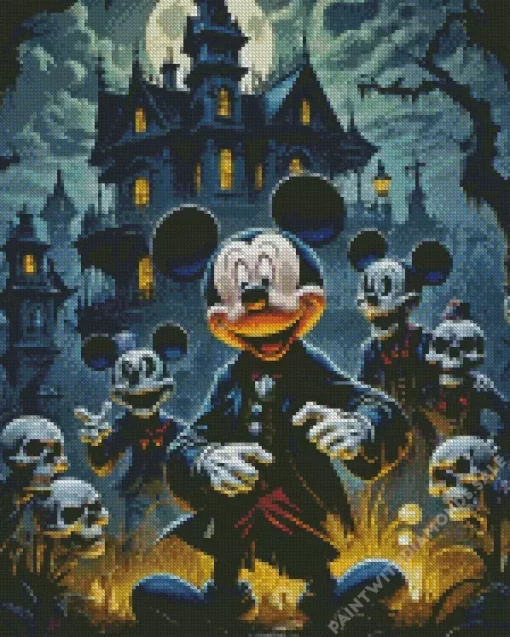 Halloween Mickey Mouse Diamond Paintings