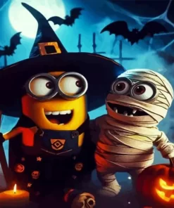 Halloween Minion Diamond Paintings