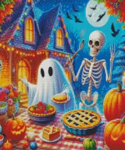 Halloween Party Diamond Paintings