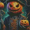 Halloween Pumpkin Diamond Paintings