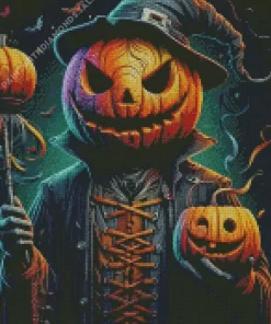 Halloween Pumpkin Diamond Paintings