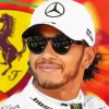 Hamilton F1 Driver Diamond Painting