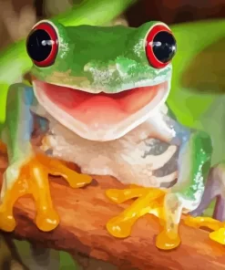 Happy Frog Diamond Painting