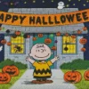 Happy Halloween Peanuts Diamond Paintings