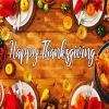 Happy Thanksgiving Table Diamond Paintings