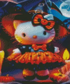 Hello Kitty Halloween Diamond Painting