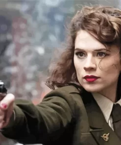 Iconic Hayley Atwell In The Avengers Diamond Painting