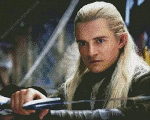 Iconic Orlando Bloom The Lord Of The Rings Diamond Painting