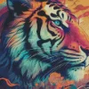 Illustration Tiger Diamond Painting