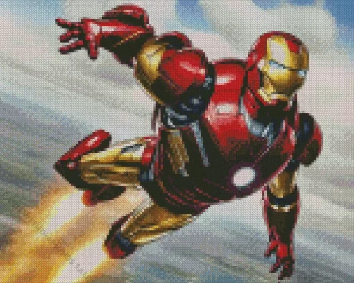 iron man marvel superhero Diamond Paintings