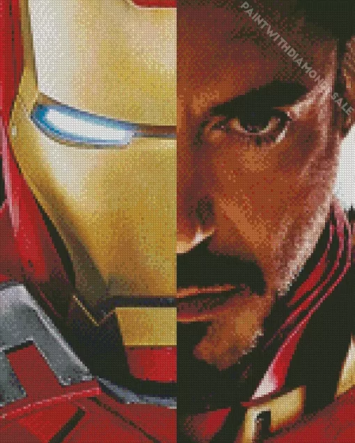 iron man tony stark Diamond Paintings