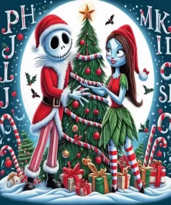 Jack And Sally Diamond Paintings