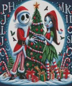 Jack And Sally Diamond Painting