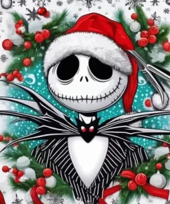 Jack Skellington Christmas Diamond Paintings